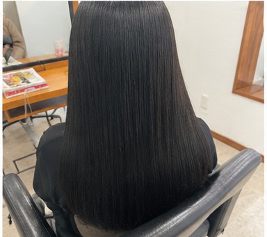 広がる髪 まとまり改善 ヘアエステ実績